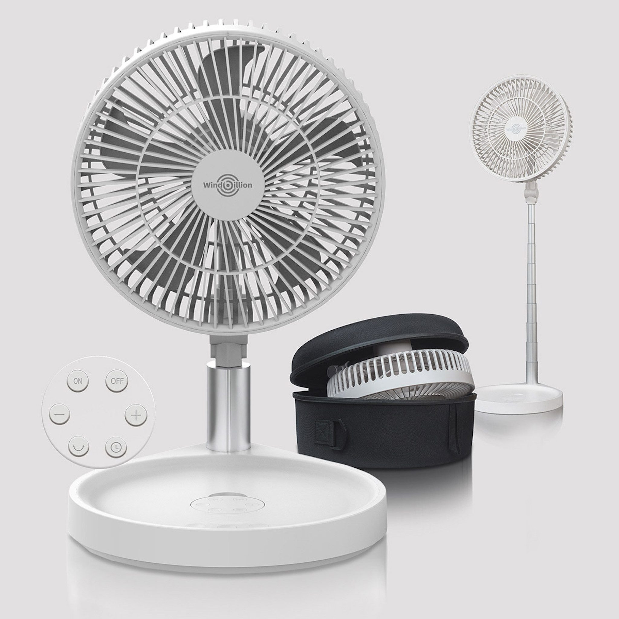 Akku-Ventilator Klappbarer Kabelloser Ventilator
