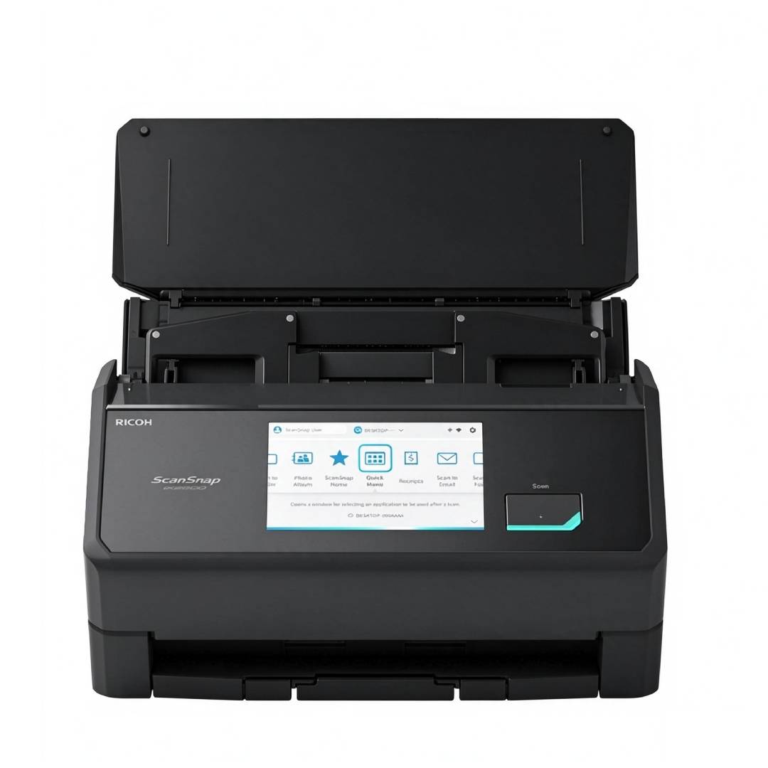 Dokumentenscanner iX2500 mit Duplex-Scan 45 S./Min. 100-Blatt-ADF 600 dpi 5-Zoll-Touchscreen WLAN Bluetooth USB