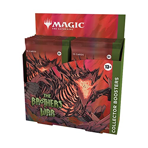 Magic: The Gathering The Brothers’ War Collector Booster Box, 12 Packs (Versione Inglese) : Amazon.it: Giochi e giocattoli