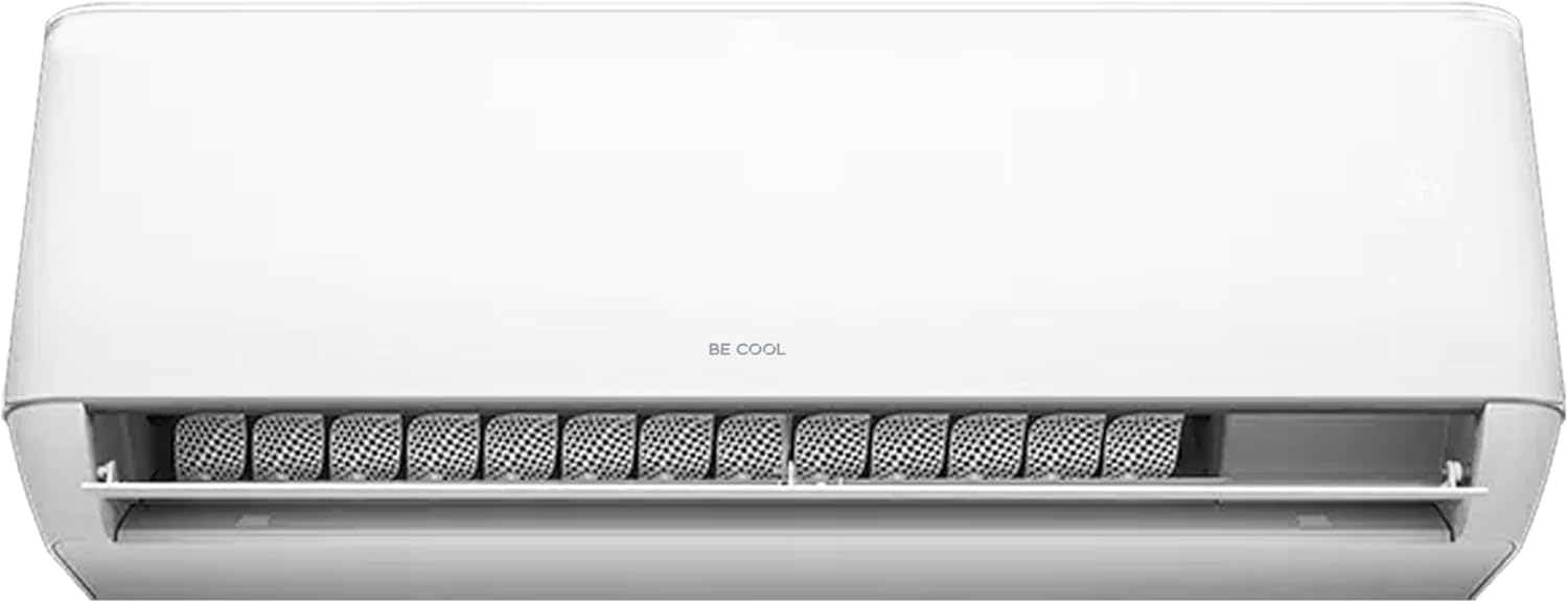 BE COOL Premium Split-Klimagerät 18.000 BTU mit Quick Connect – Kühlen: 5100 Watt/Heizen: 5100 Watt, EEK A++ / A+, max. 160 m³, 4m Quick Connector, WiFi, Fernbedienung, Premium-Funktionen – weiß