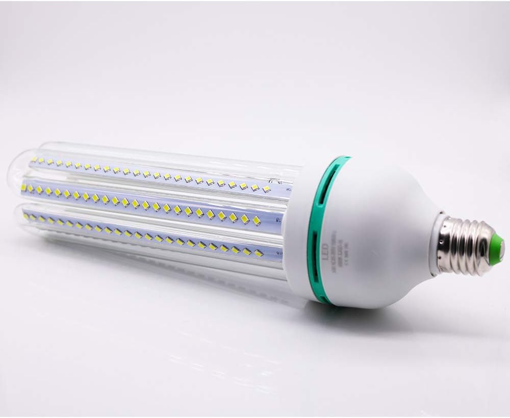 Xindaxin® E27 Mais Glühbirne Beleuchtung LED Leuchtmittel,Nicht dimmbar,36W 6000K Kaltweiß,Geringer Stromverbrauch,20er-Pack