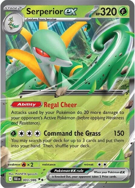 Serperior ex (003/086) (BLK)