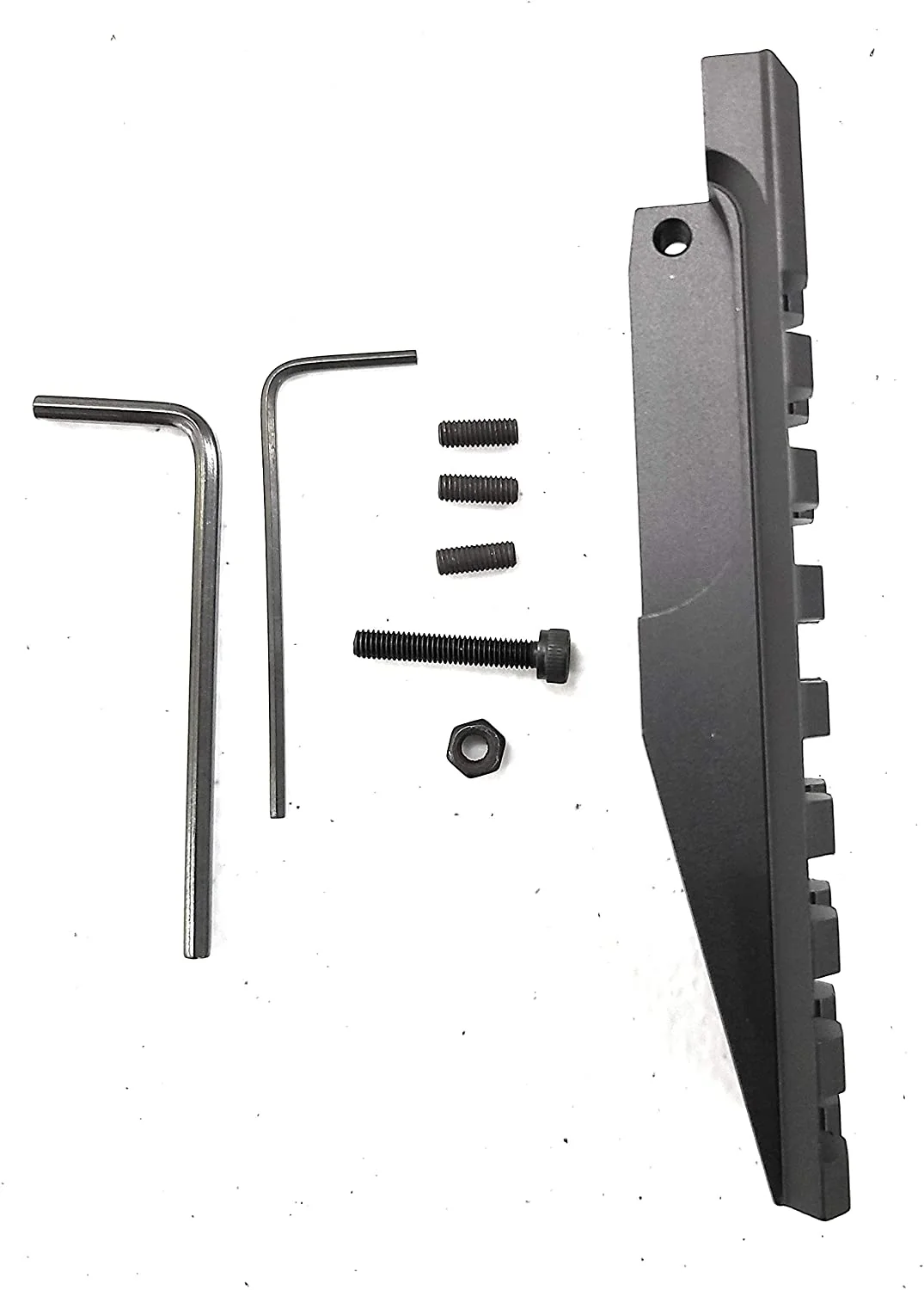 Rear Sight Rail Mount for installing Low Profile Red Dot Optics