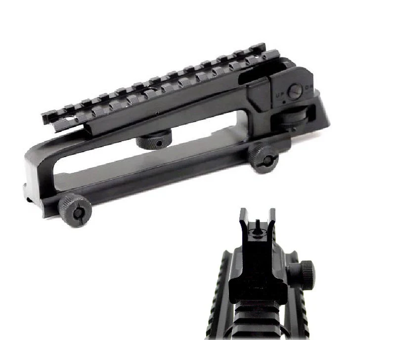 Carry Handle A2 Optics Top Rail with Same Height Front Sight Post