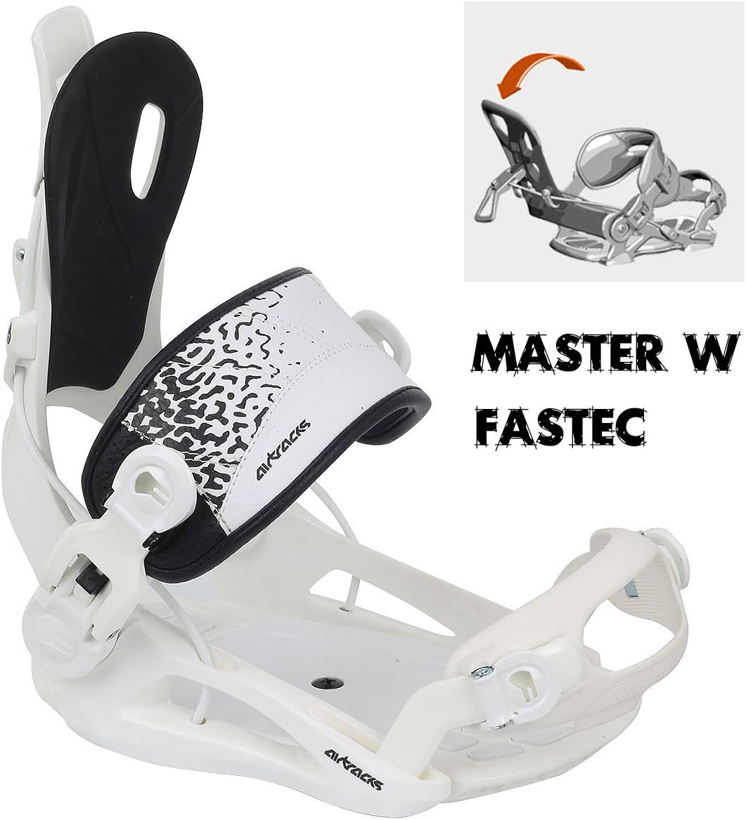 AIRTRACKS Damen Snowboard Set / BWF Lady Snowboard + BINDUNG Star W ODER BINDUNG Master W FASTEC + SB Bag /140 145 150 155 / cm