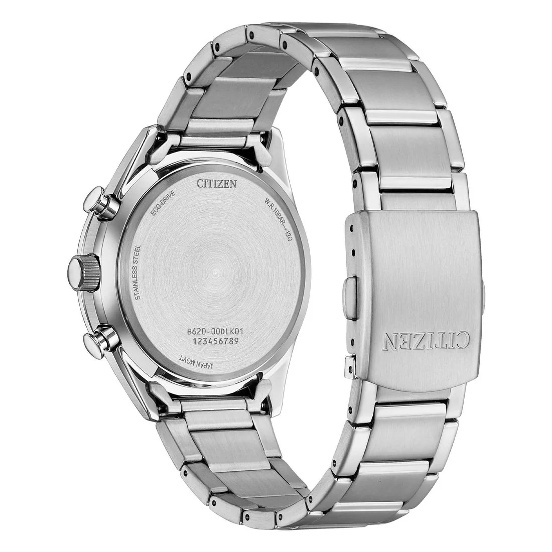 Orologio Citizen Sport crono in acciaio quadrante blu texturizzato CA4700-50L