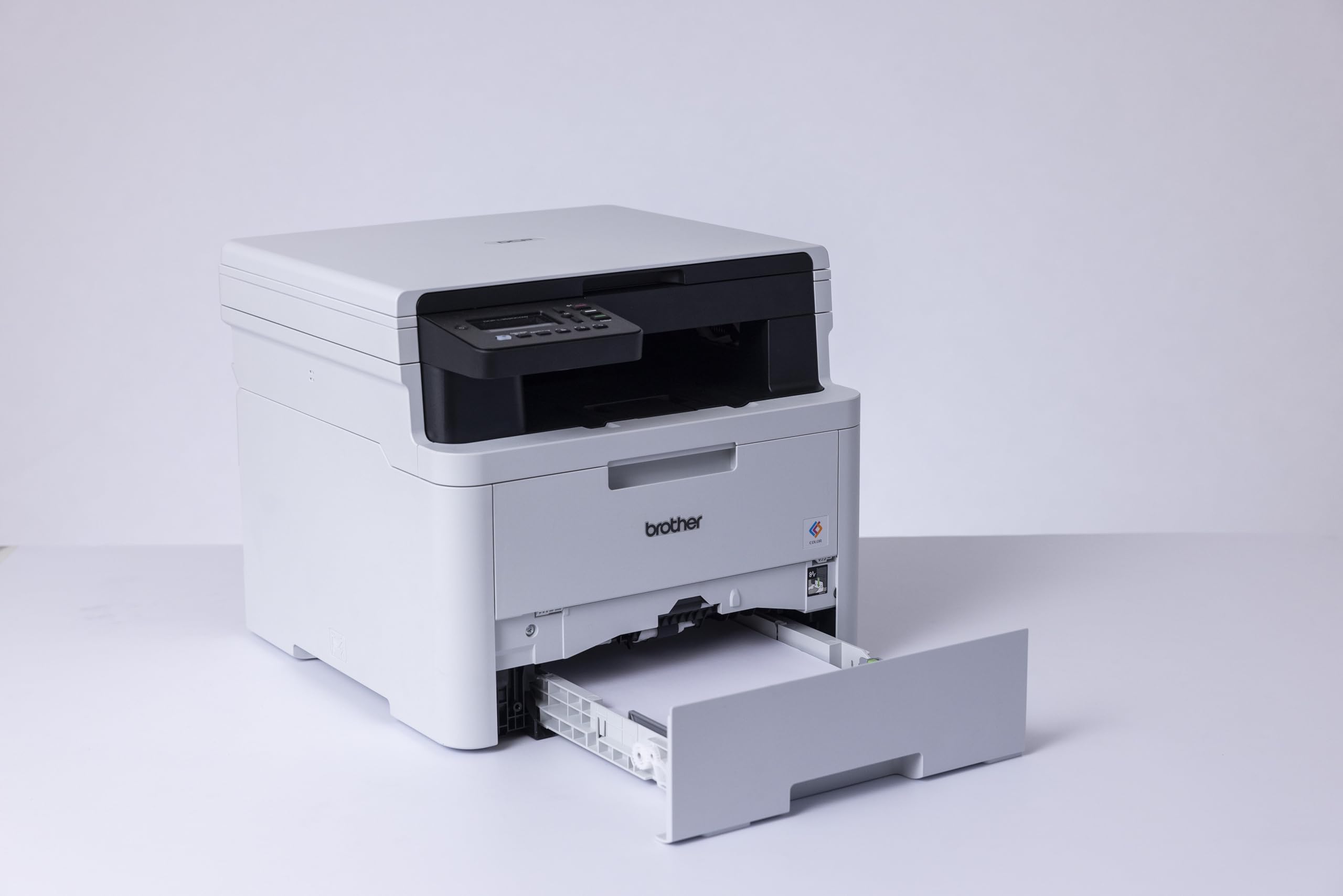 Kompaktes 3-in-1 Farb-LED Multifunktionsgerät DCP-L3520CDW mit WLAN, Drucken Kopieren Scannen, 18 S/min