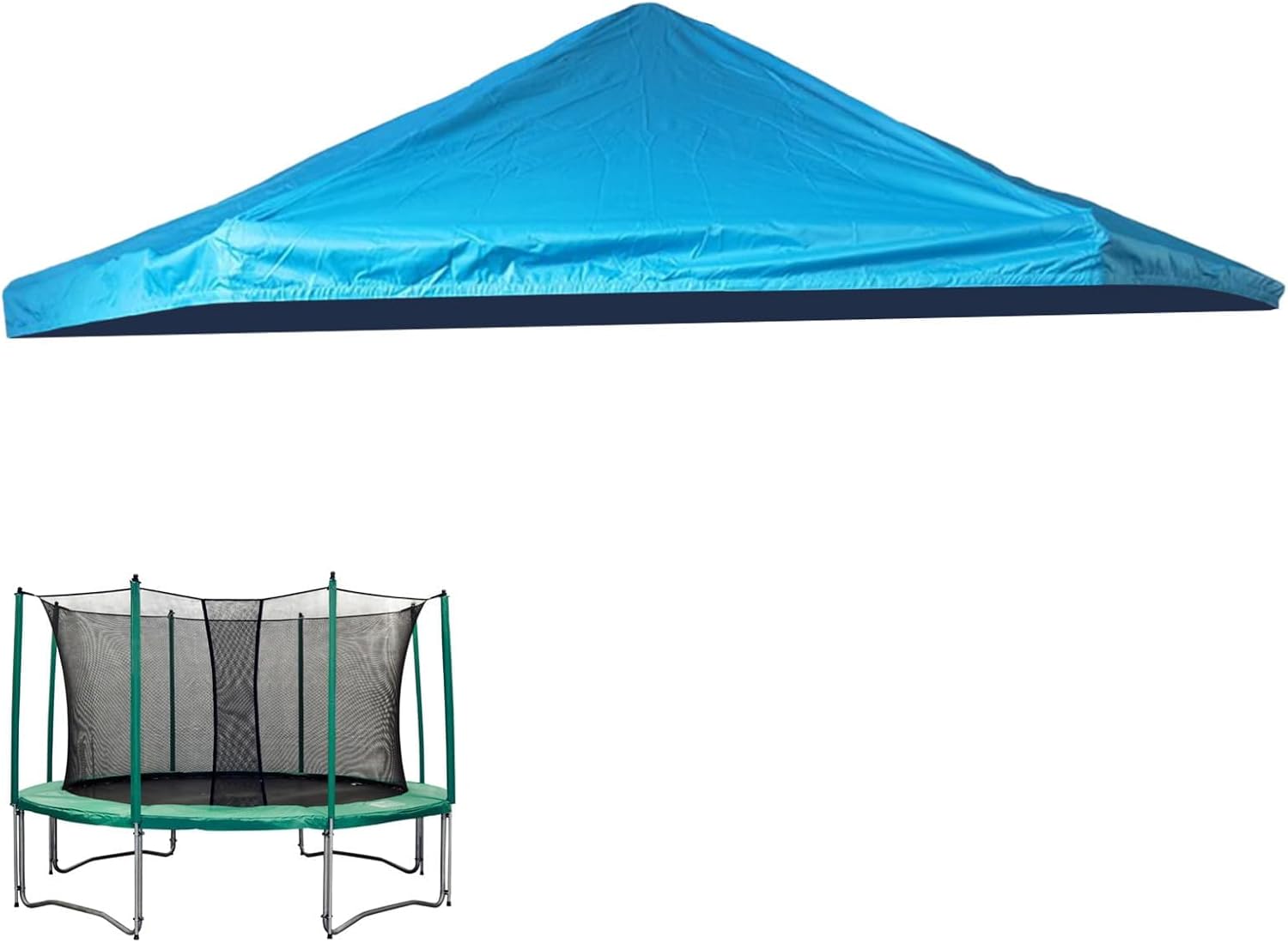 UV-Schutz-Zelt – Universal-Markise mit oberer Halterung für 6 Stangen, ideal für Garten, Spielplatz, Terrasse, Hinterhof