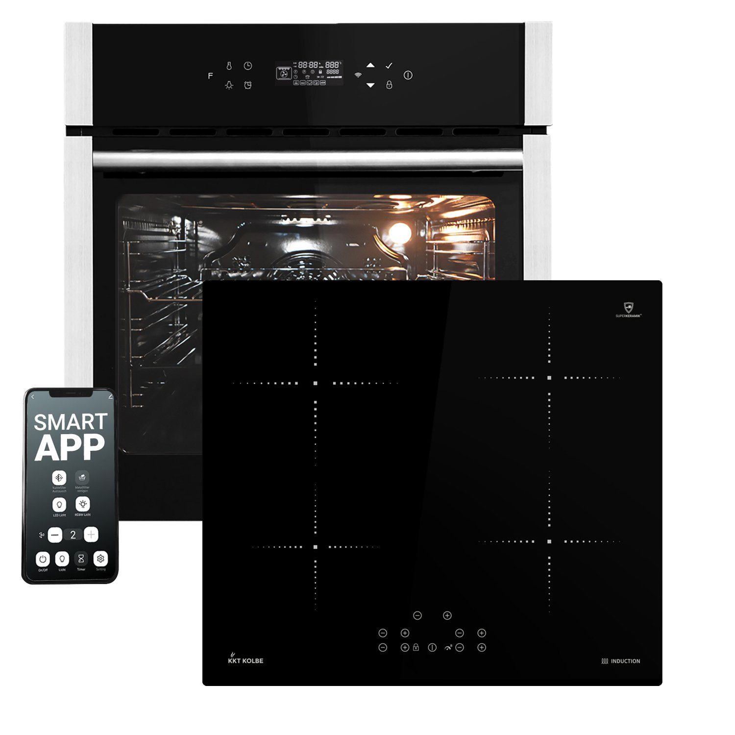 Backofen-Set Backofen und Induktionskochfeld SET8313HCIH859RL