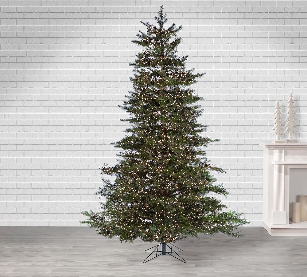 Lit LED Monaco Pine Faux Christmas Tree   tiaotiao