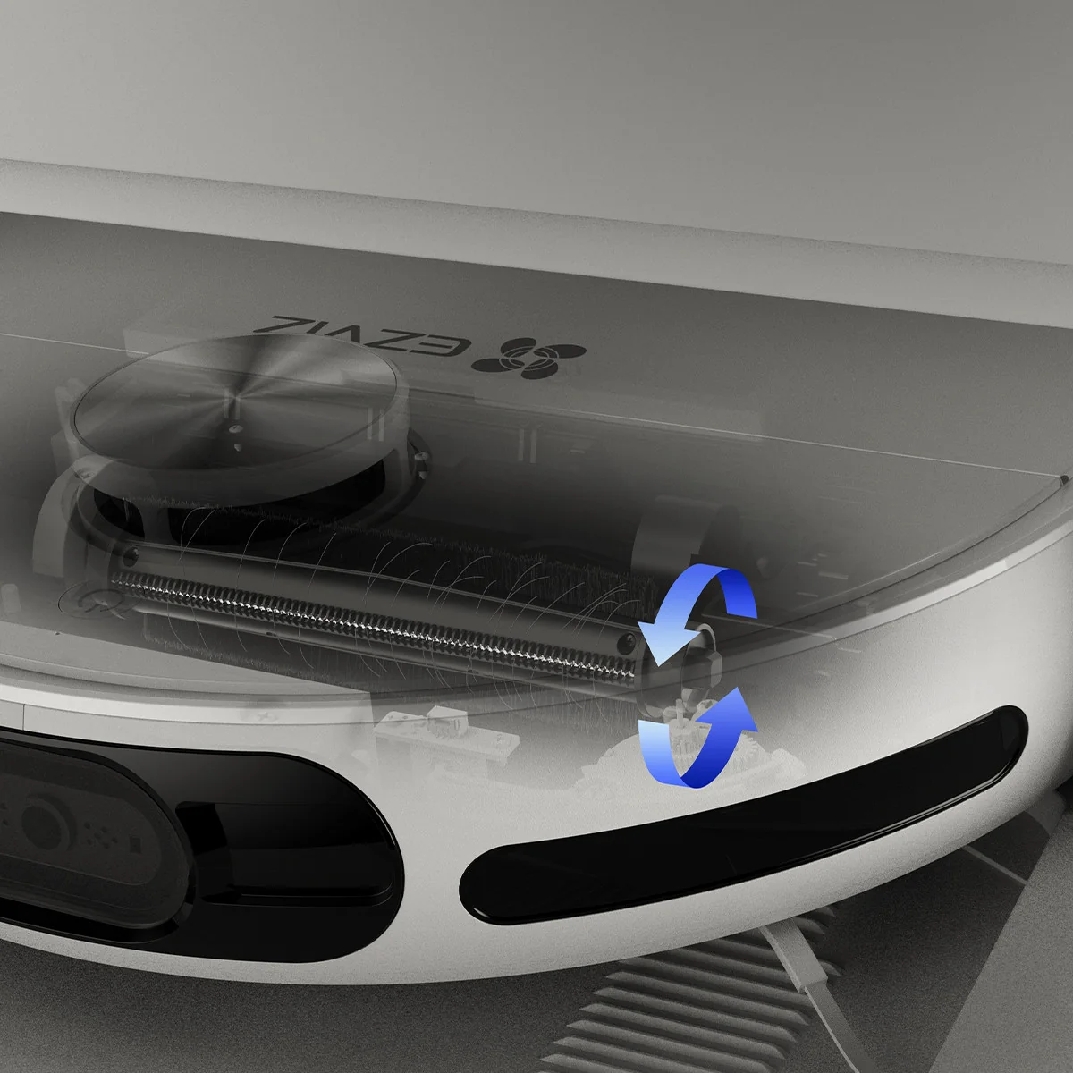 Ezviz RS20 PRO Robot Aspirapolvere Lavapavimenti Wi-Fi 7200Pa Bianco