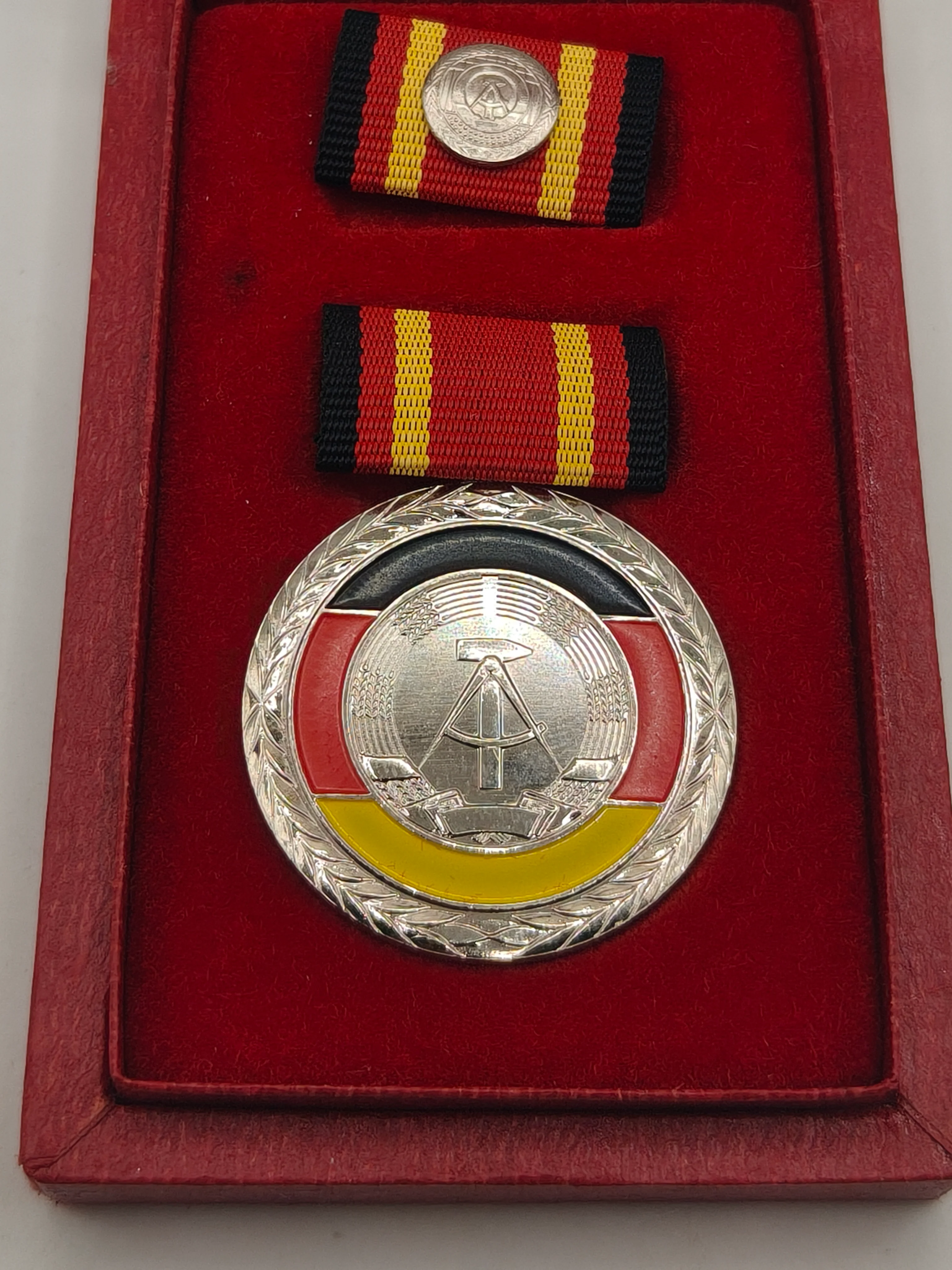 DDR Merit Medal. Germany.