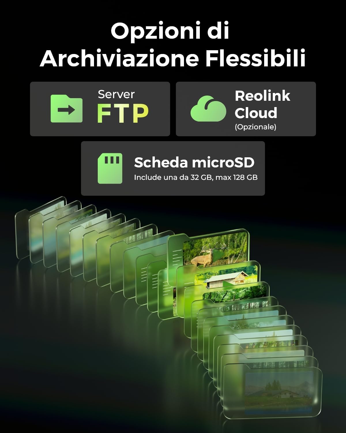 Reolink 4K Telecamera 4G Sim da Esterno Senza Fili con Batteria, 360° PTZ Fototrappola Infrarossi Invisibili, Audio a 2 Vie, Riconoscimento degli Animali, Accesso Remoto, Go Ranger PT+Pannello Solare