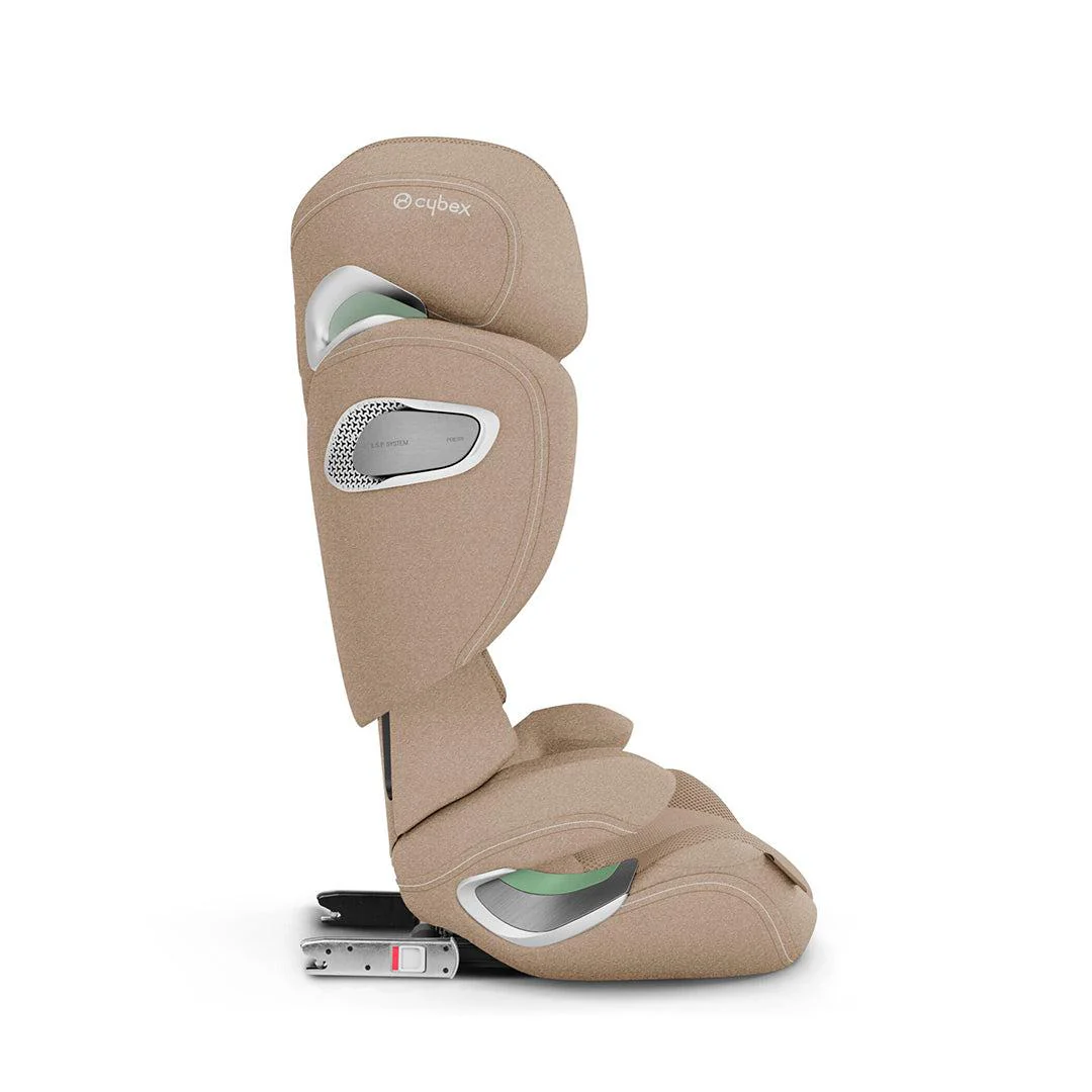 2025 Seggiolino auto CYBEX Solution T i-Fix Plus – Gruppo 2/3, Cozy Beige, con ISOFIX e poggiatesta regolabile in altezza