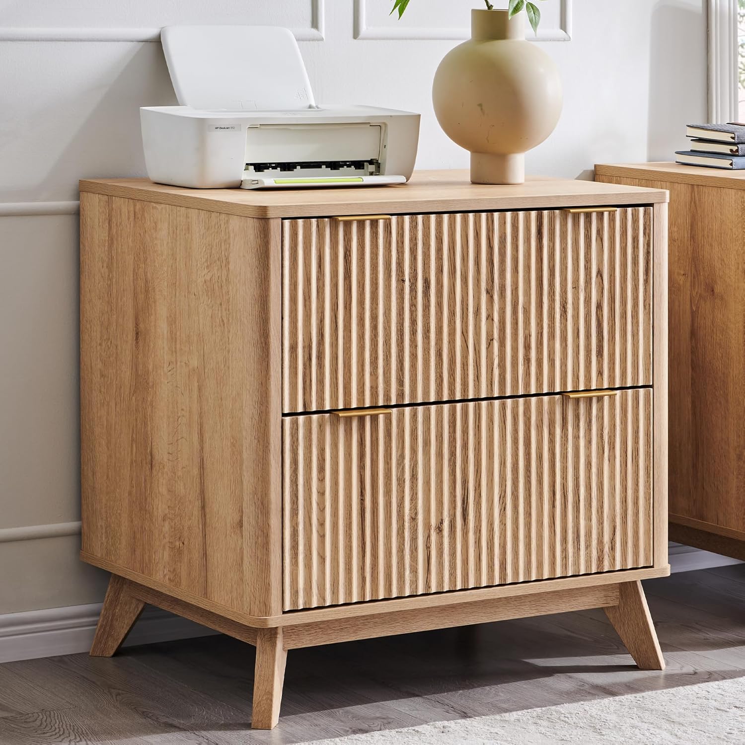 T4TREAM 2 Drawer File Cabinet, 31.8