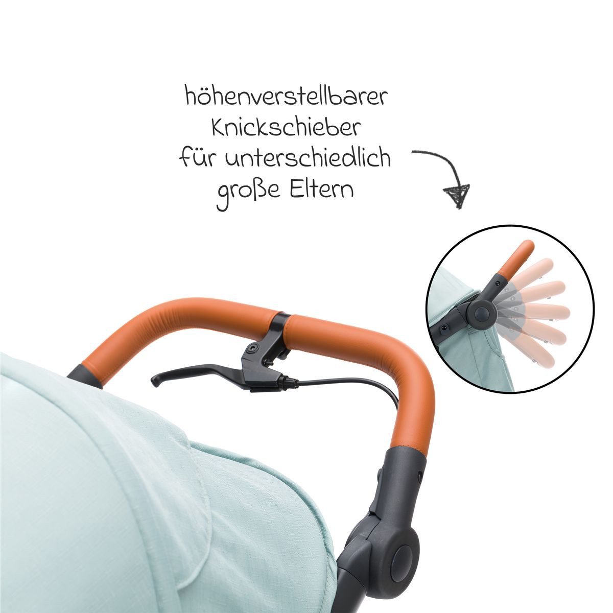Kinder-Buggy Run - Salbei Melange