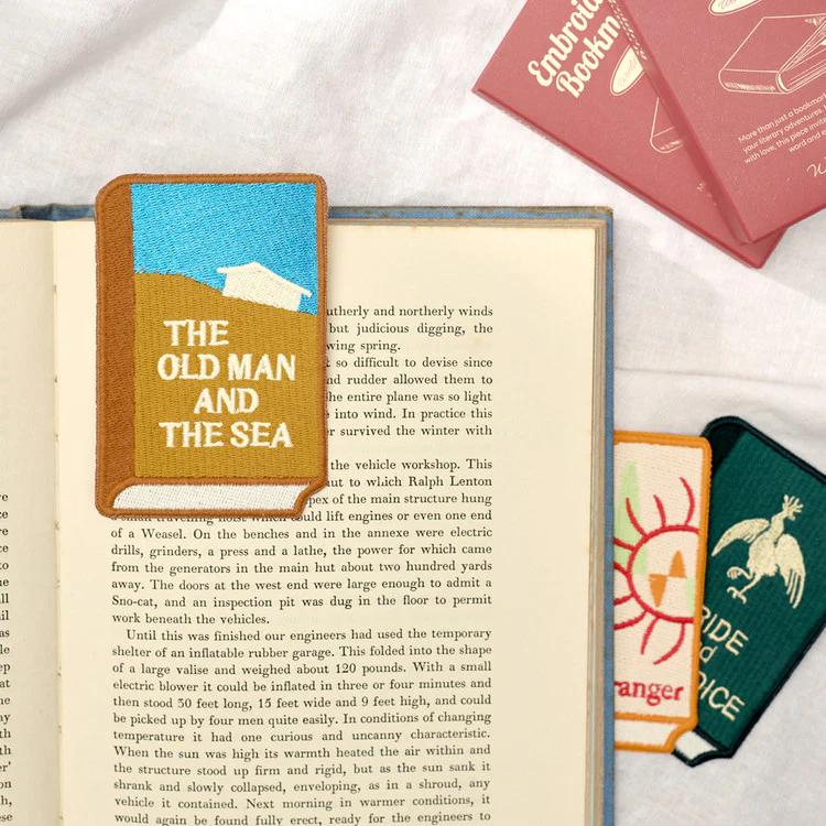 Wearingeul Embroidered Bookmark Set - World Literature - 10 TYPES SET