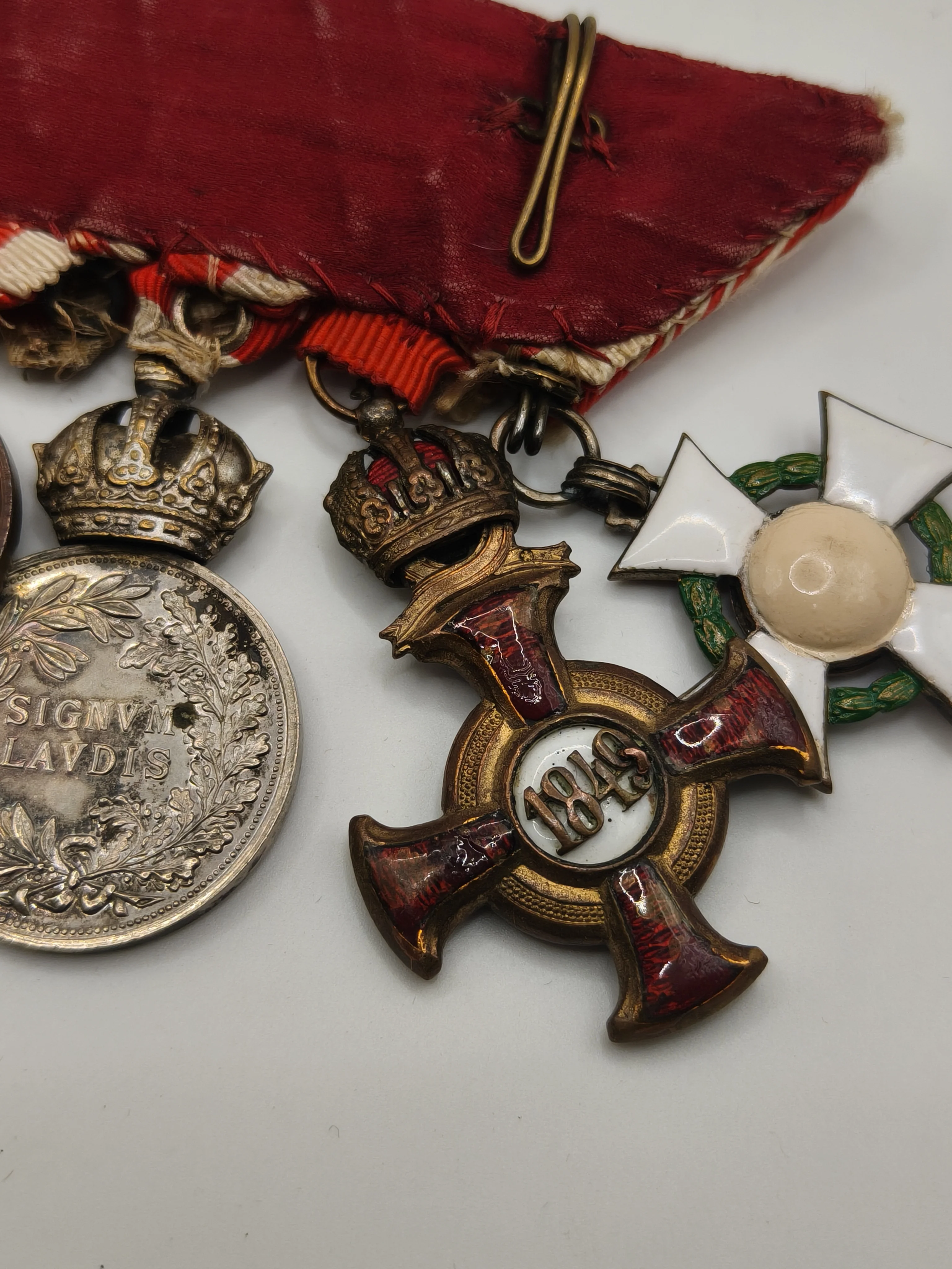 Austrian medal bar. Pre IWW Francisco Jos��