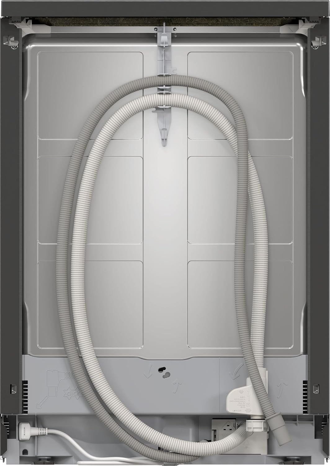 Bosch SMV4ETX08E, Serie 4, Smarter Geschirrspüler Vollintegriert 60 cm, Besteckkorb, Spülmaschine mit Programmassistent, besonders Leise, Rackmatic, Automatische Türöffnung, InfoLight, AquaStop