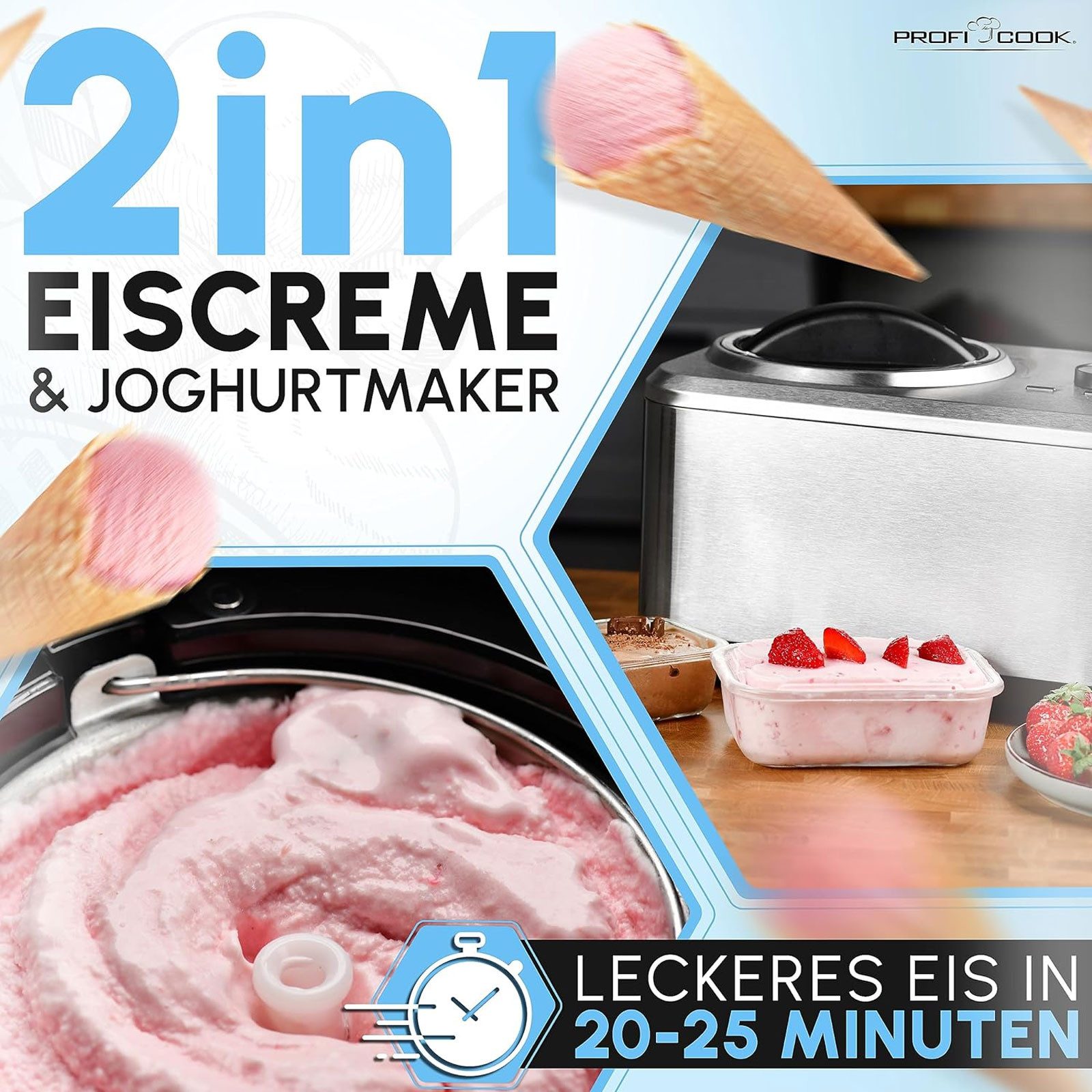 Eismaschine PC-ICM 1268