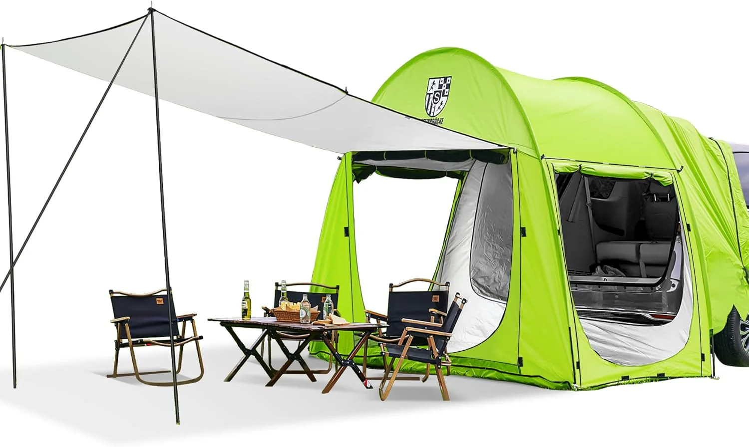 Universal SUV Camping Tent with Spacious Awning