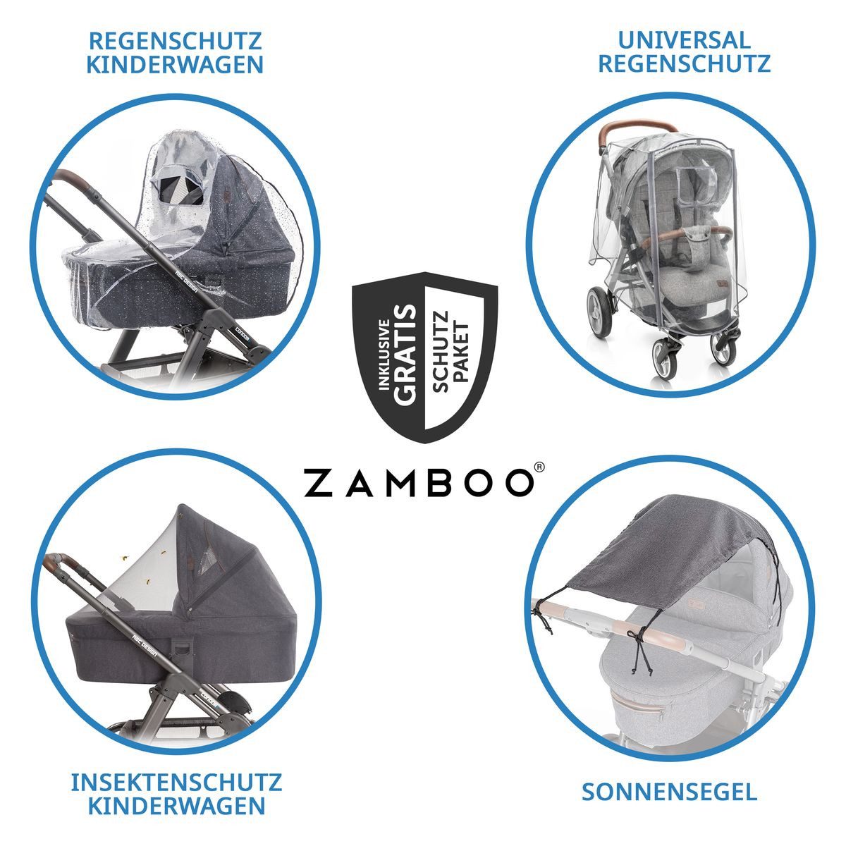 Kombi-Kinderwagen Salsa 5 Air - Almond