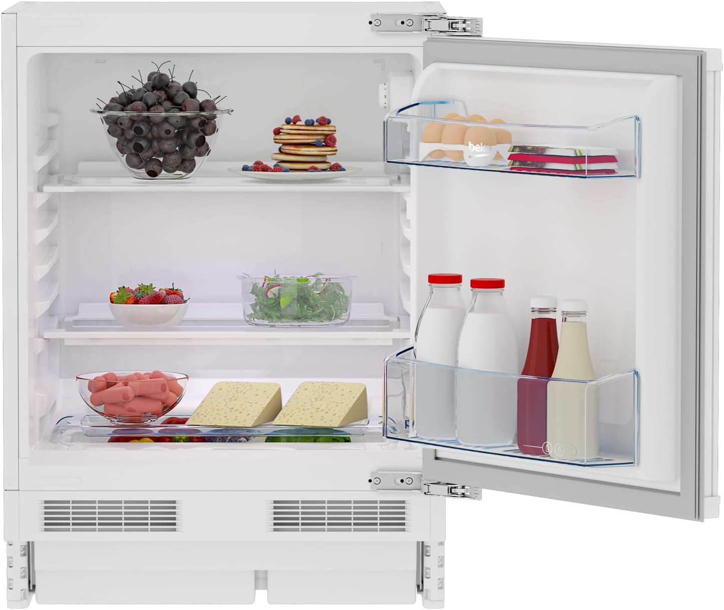 Beko BU1104N - Mini frigo, 130 litri, Incasso, Statico, Classe energetica E