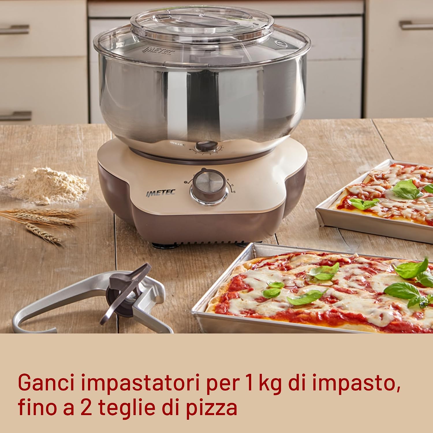 Imetec Cakelover – Impastatrice planetaria 5L 1500W