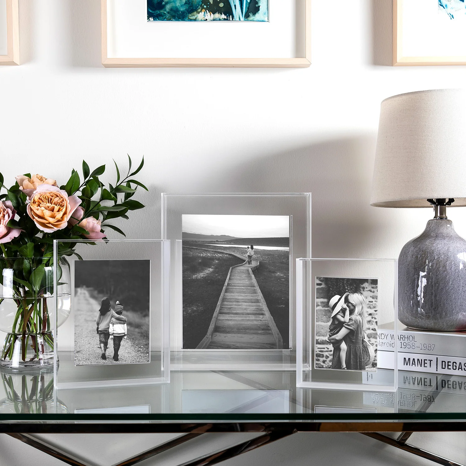 Magnetic Float Frames
