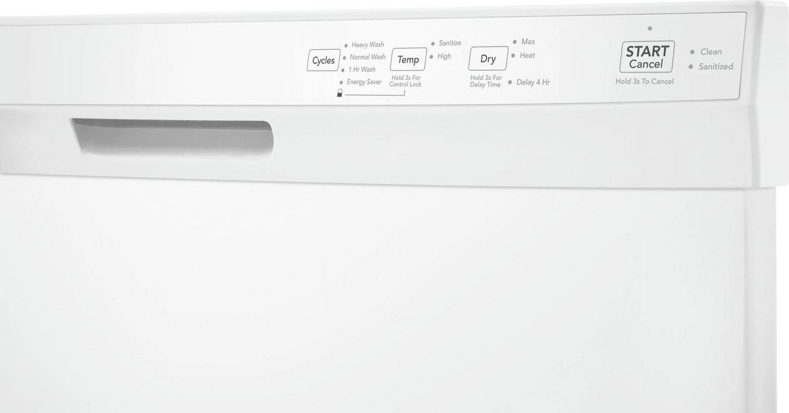 FRIGIDAIRE FDPC4314AW built in dishwasher