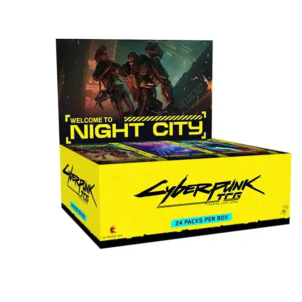 Cyberpunk TCG Booster Box Welcome To Night City