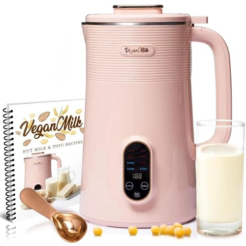 Nut Milk Maker Machine, Almond Milk Maker Machine, Soy Milk Maker Machine, Oat Milk Maker Machine   8 in 1 plant based milk maker machine Works As: Nut Milk Machine, Soymilk maker & Soup Maker Machine: Home & Kitchen