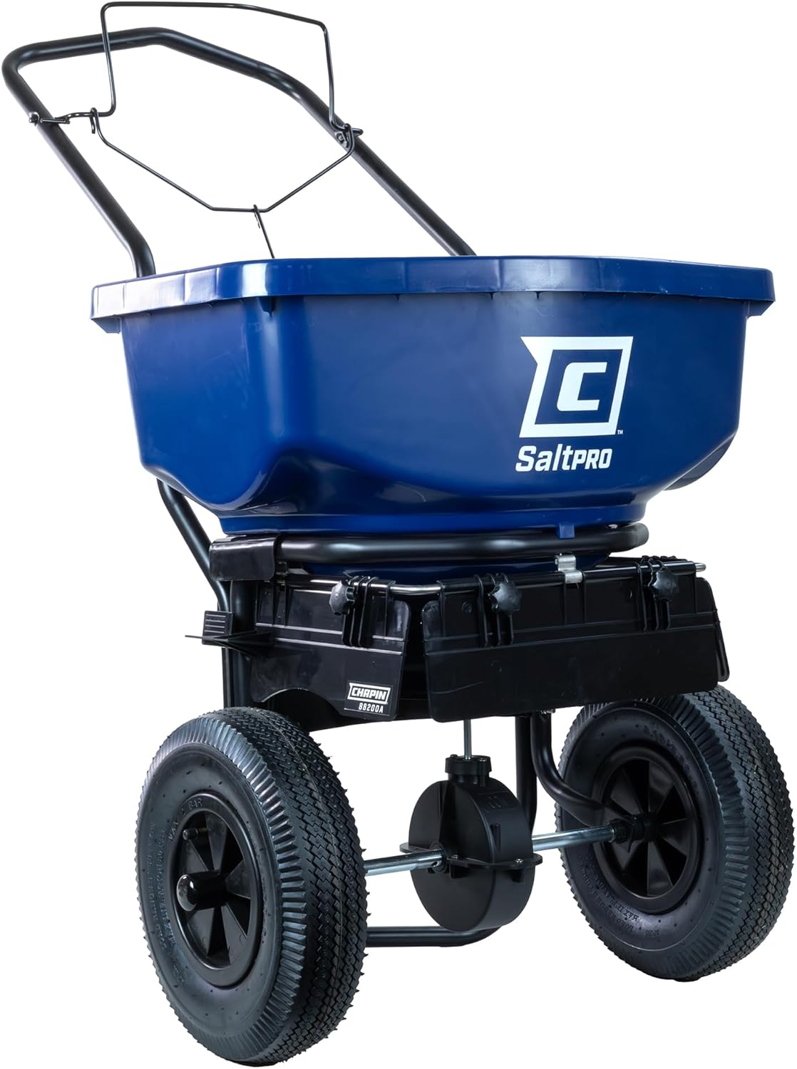 Chapin 88200A Spreader  Salt  Ice Melt  All Season  SaltPro  Walk Behind  Spiked Auger  Adjustable Baffles  12