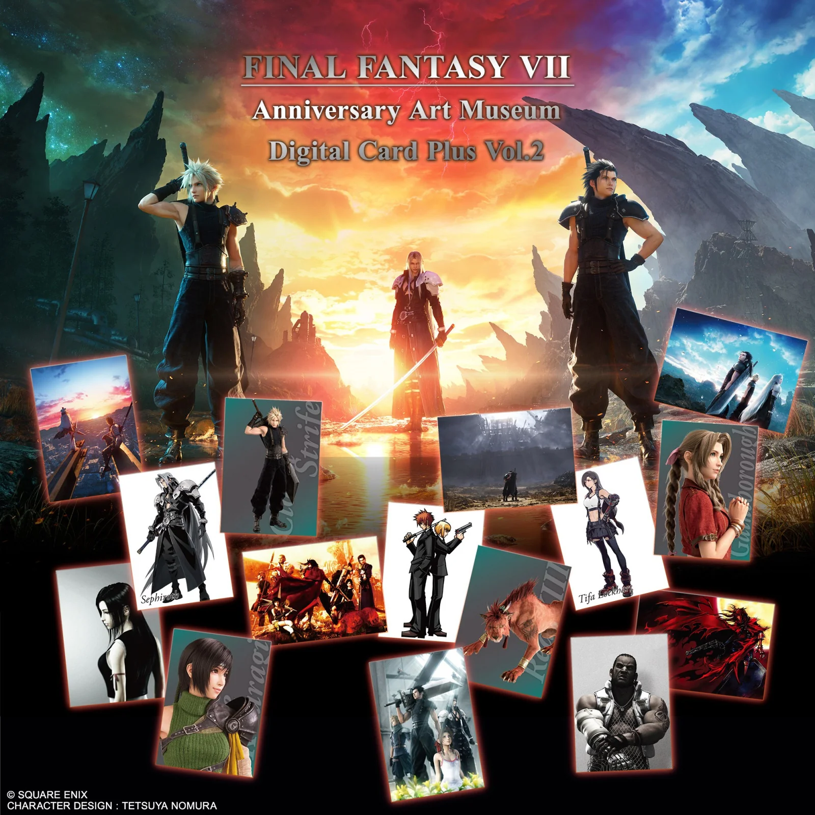 Final Fantasy VII Anniversary Art Museum Digital Card Plus Vol. 2 Booster Box