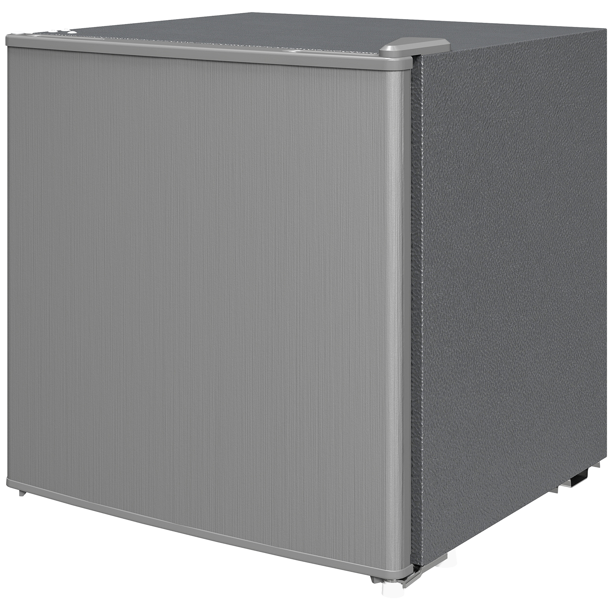 HOMCOM Mini-Gefrierschrank 35 L Gefrierbox elektrisch freistehend 161W Mini Gefriertruhe 47 x 44,2 x 48,8 cm Grau