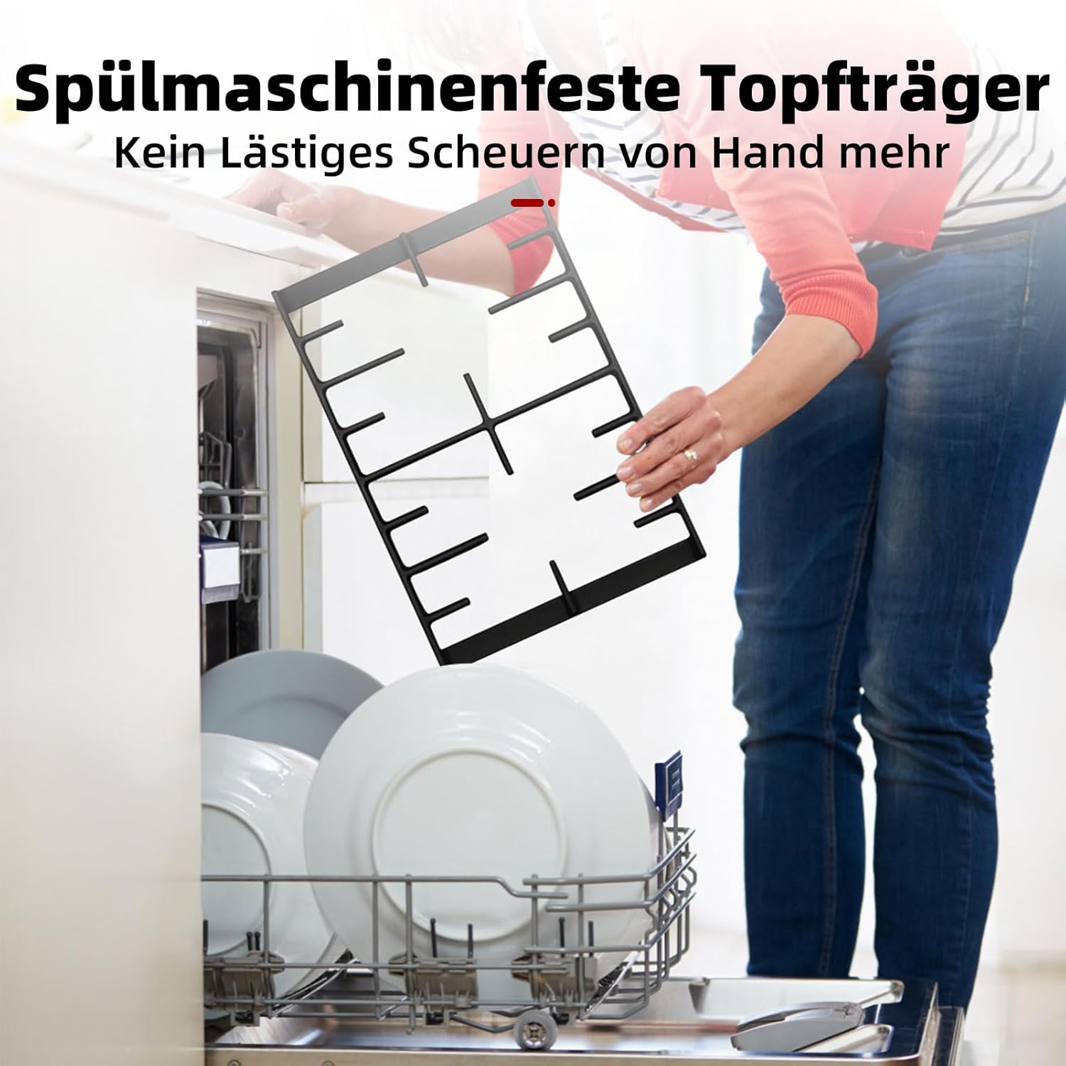 GASLAND GH60SF Einbau Gaskochfeld Edelstahl 4 Flammig, Gas Einbau Autark Gaskochfeld, 8000 W Butan-Gasherd, LPG/Erdgas