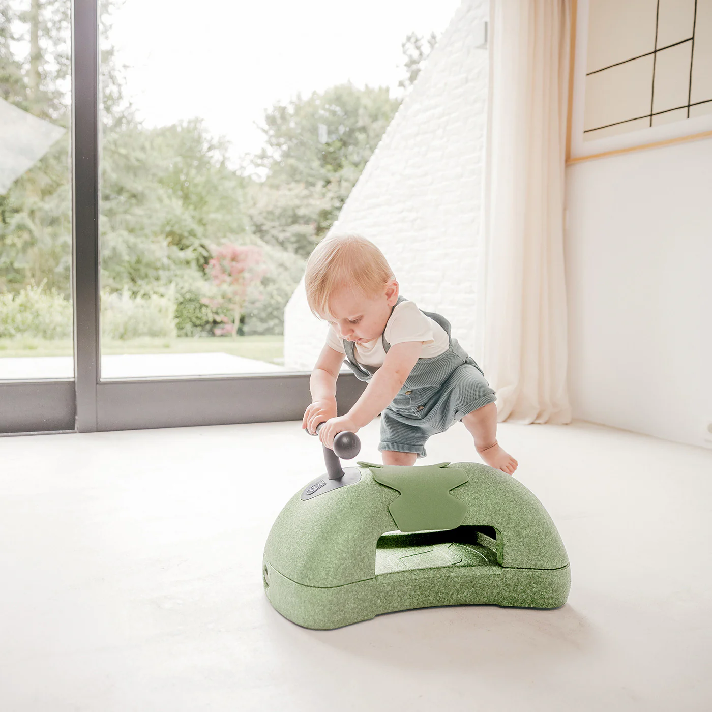 2025 Scoot and Ride My First baby walker 3-in-1 e scivolo – Olive