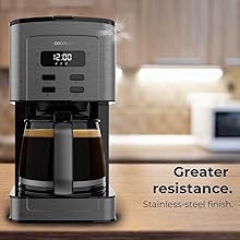 Cecotec Macchina da caffè a goccia Coffee 56 Time, 800W, Programma il tuo caffè