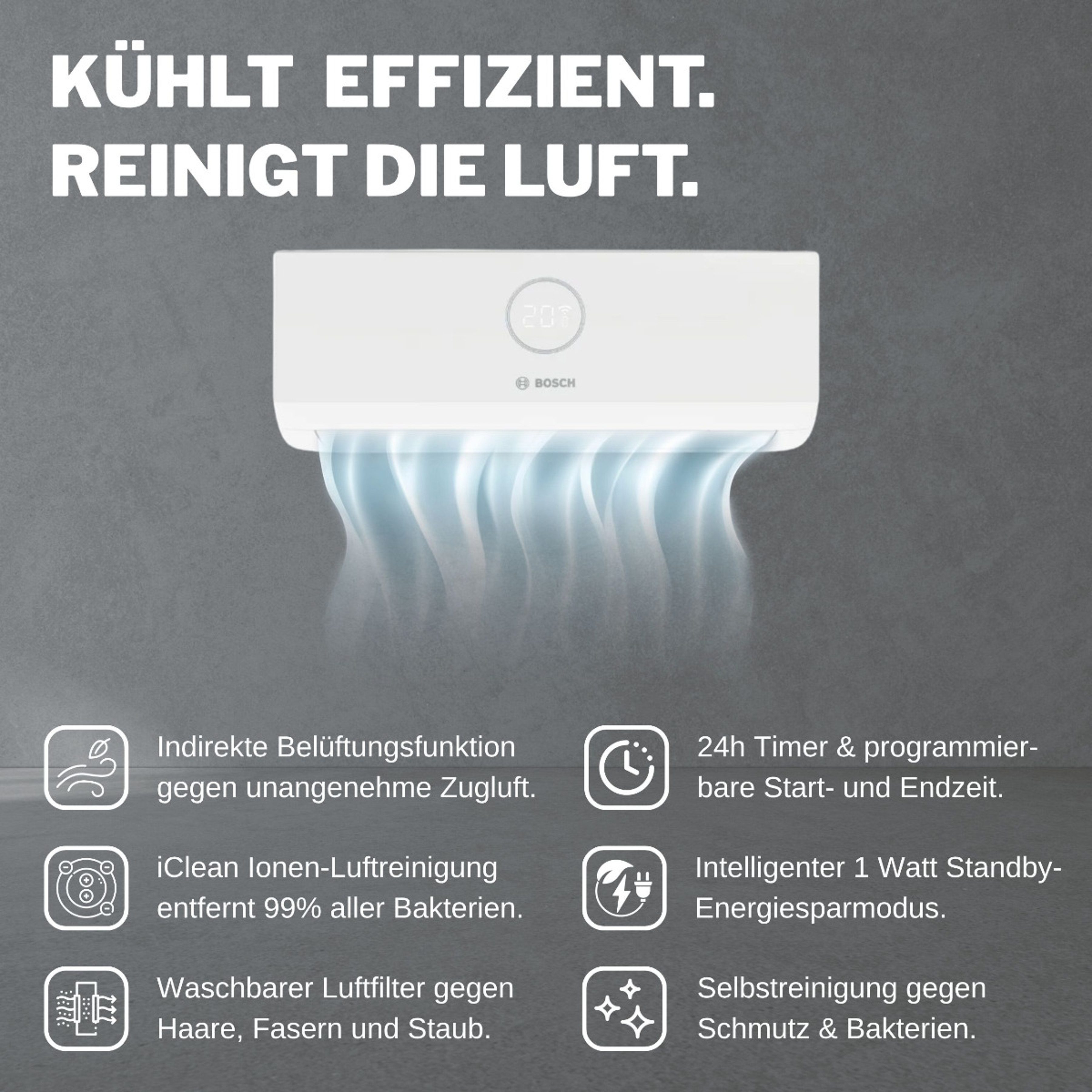 Split-Klimagerät CL3000i-Set 53 WE