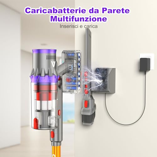 coovy 580W/45000Pa Aspirapolvere senza Fili SU7, Scopa Elettrica senza Filo Potente 70 Min Autonomia con LED Touchscreen Anti Avvolgimento per Tappeti Pavimento Peli Animali : Amazon.it: Casa e cucina