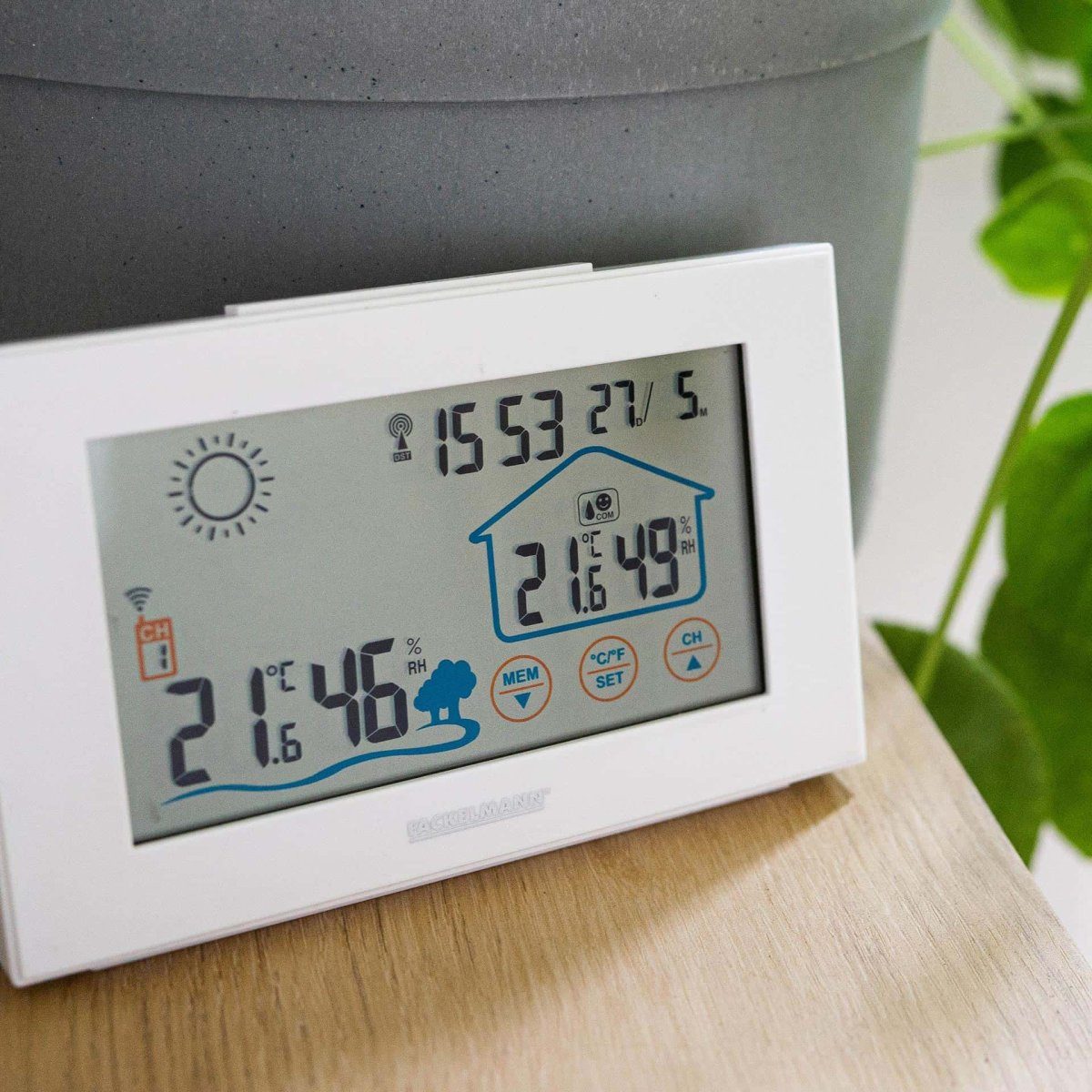 Wetterstation Digitale Wetterstation, Funk-Wetterstation, Klimamessgerät
