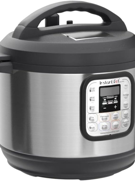 2025 Instant Pot Duo 7-in-1 Mini Pentola a pressione elettrica Cuociriso lento Vapore Sauté Yogurtiera Scaldavivande e Sterilizzatore Include App Gratuita con oltre 1900 Ricette Acciaio Inox 3 Quart.