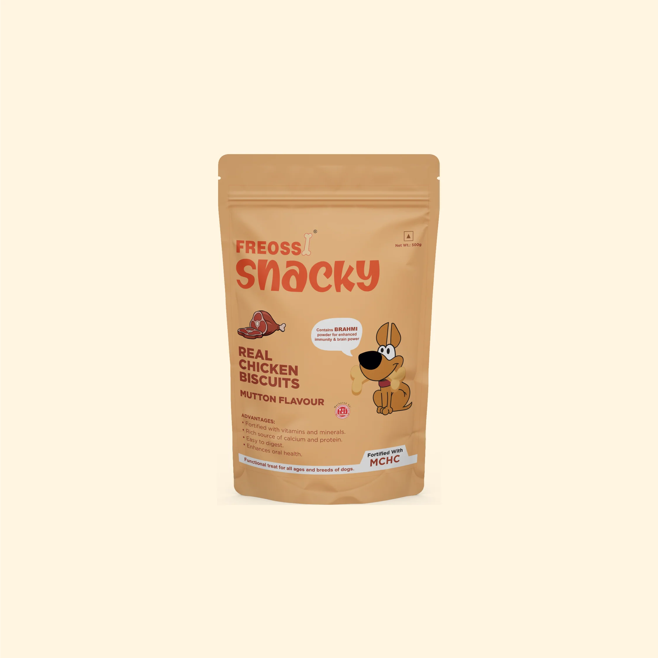 Biscotti Snacky Real Chicken - Sapore di montone