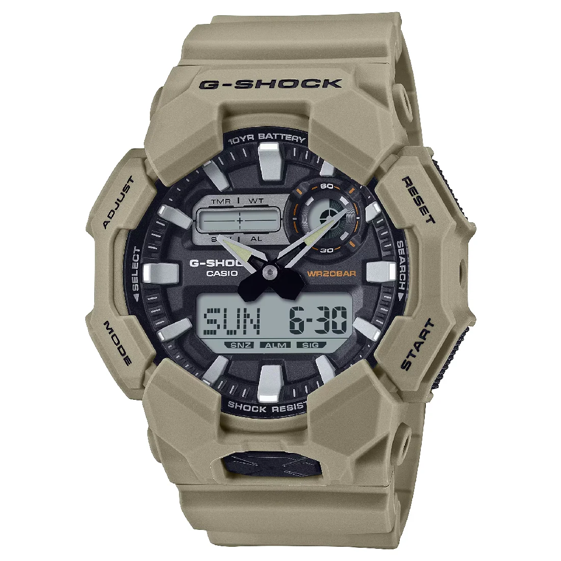 Orologio Casio G-Shock GA-010-5AER Khaki desert storm