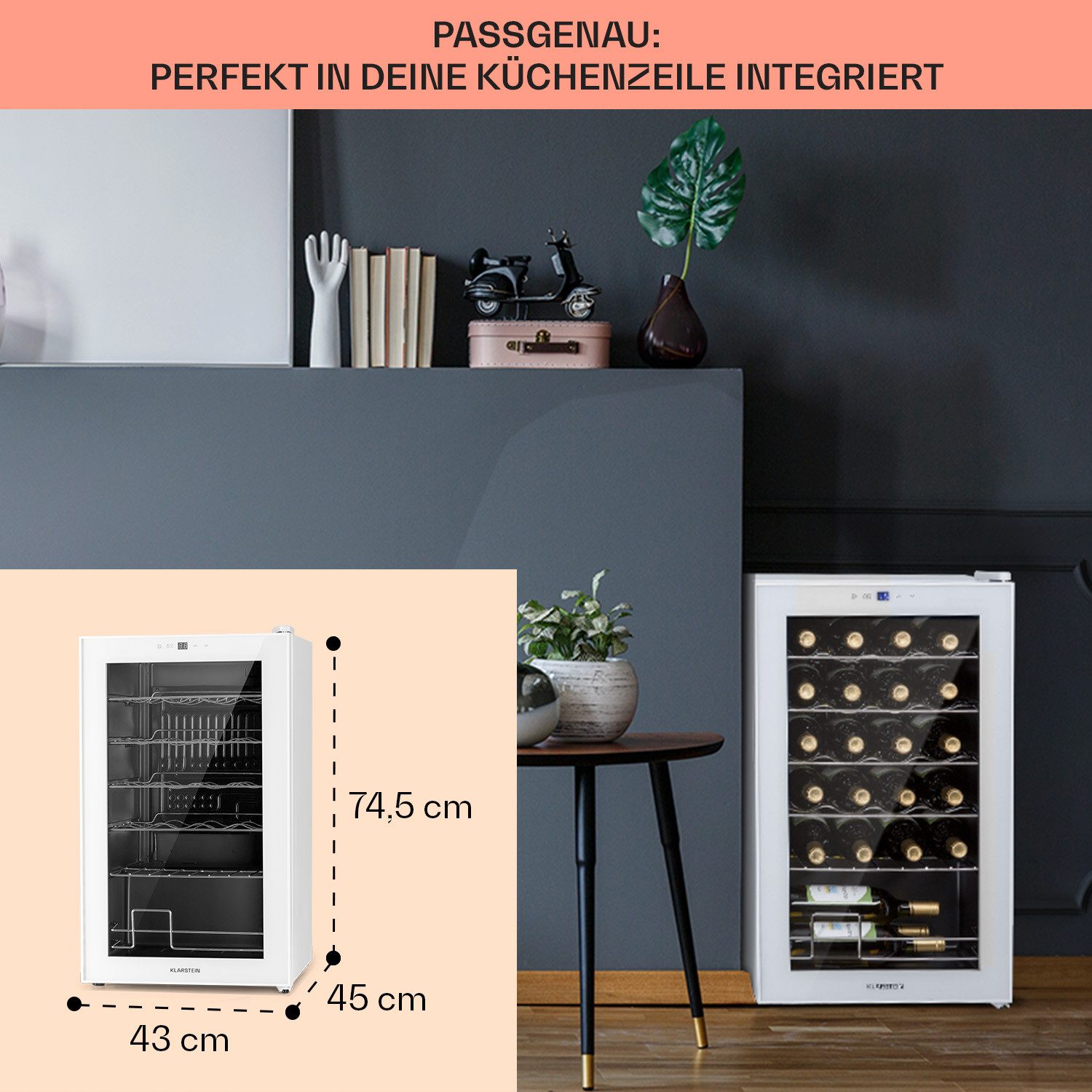 Weinkühlschrank Shiraz 24 Uno