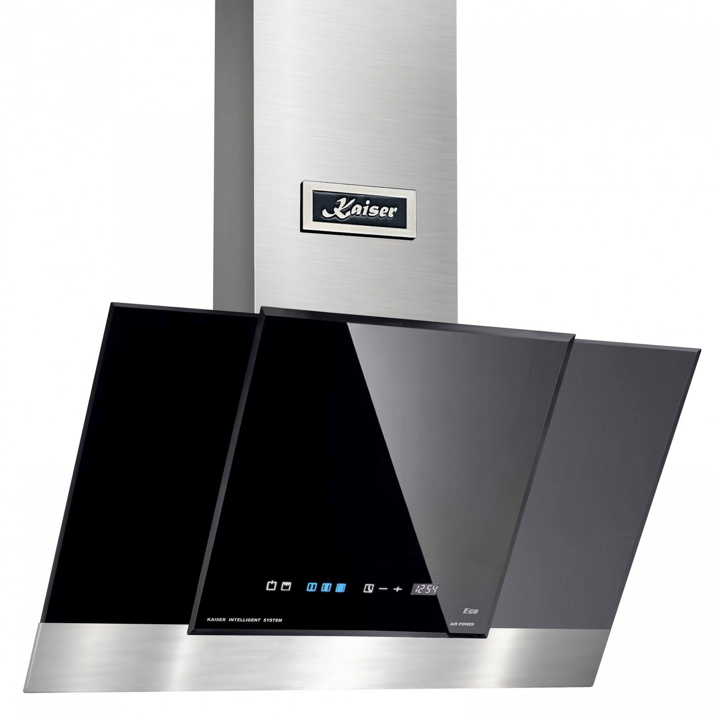Kopffreihaube AT 8438 F ECO+Umluftset,Dunstabzugshaube, 80 cm,910 m³/h