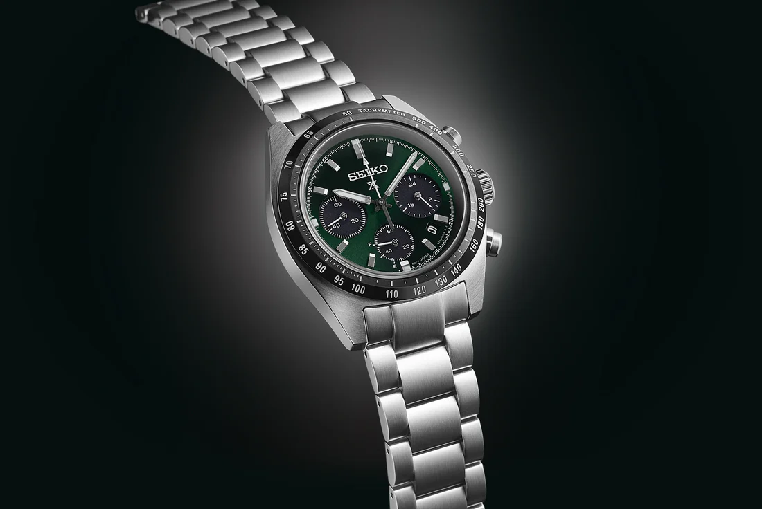 Orologio Seiko Prospex SSC933P1 cronografo verde Solar