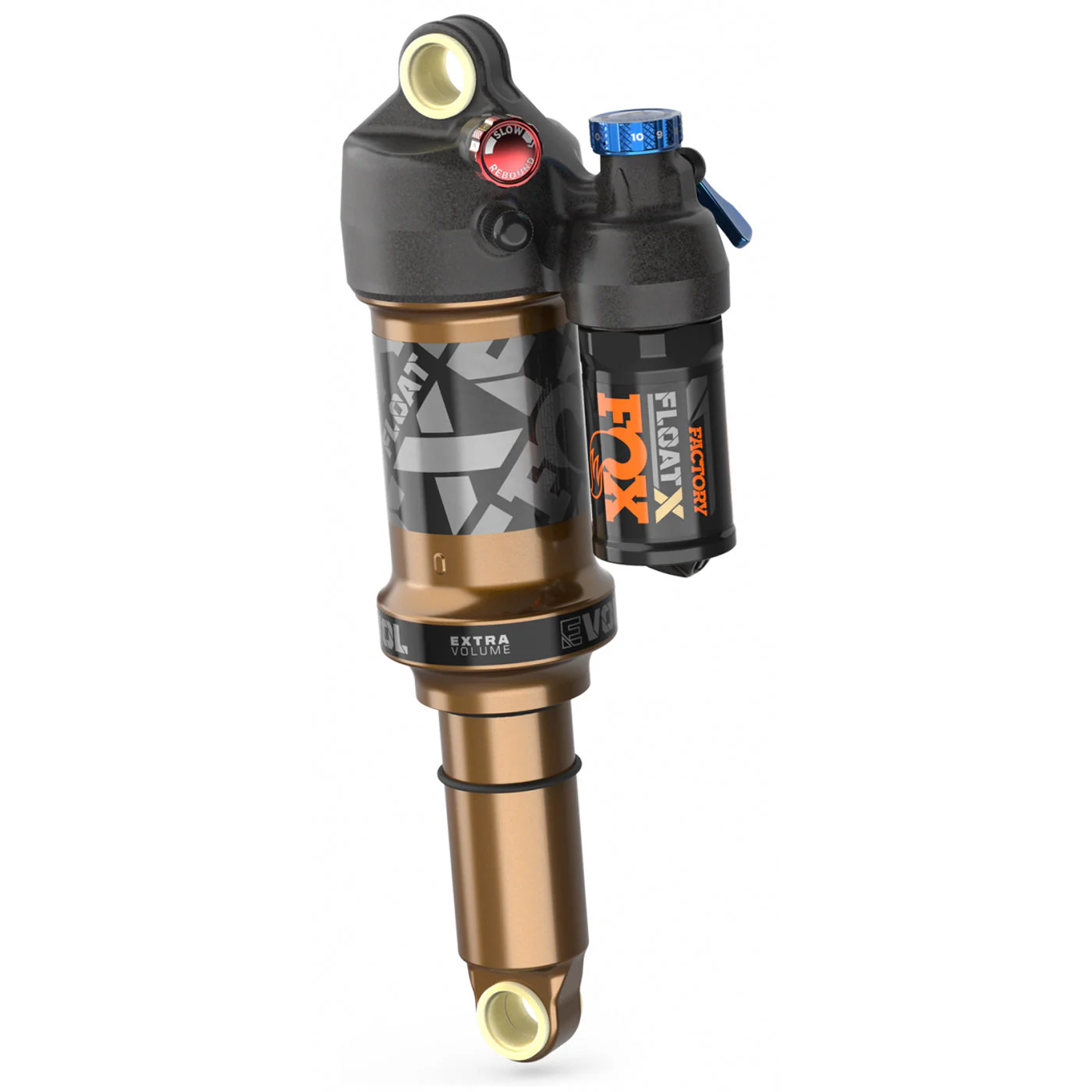 Ammortizzatore Fox FLOAT X con doppia posizione regolabile - 210x55 mm