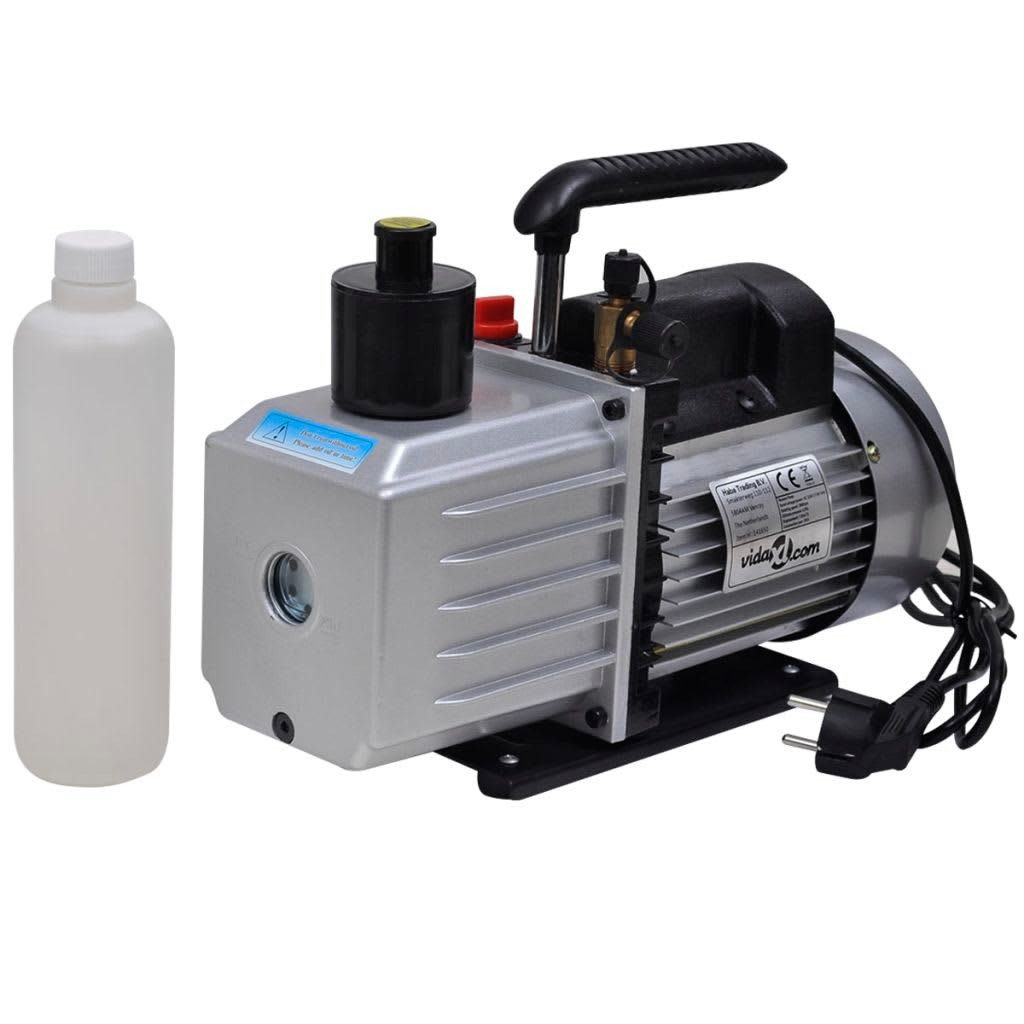 Kompressor Vakuumpumpe mit 4-Wege-Verteiler-Manometer Set für Klimaanlagen