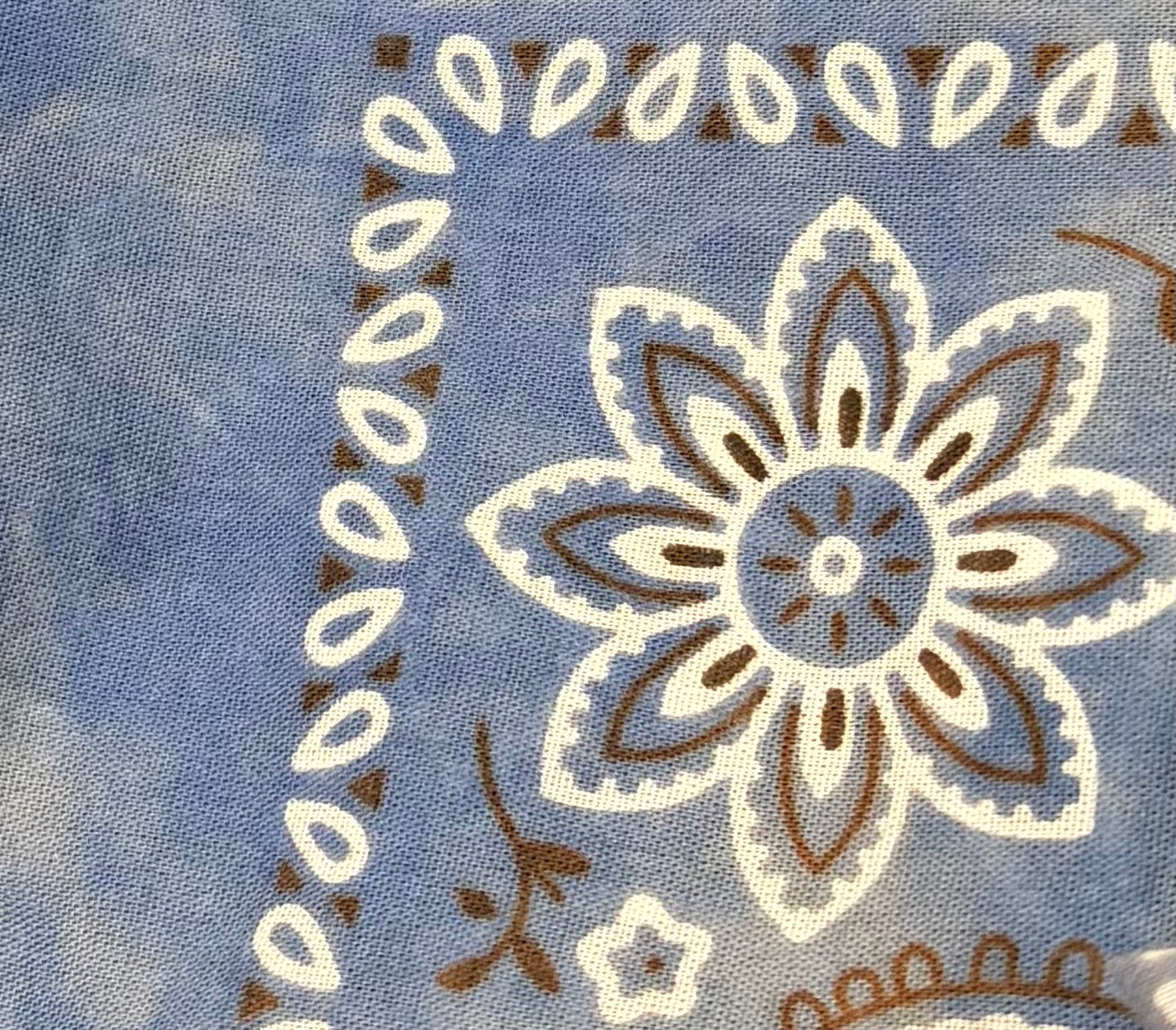 Denim Hues Hand Dyed Bandanas
